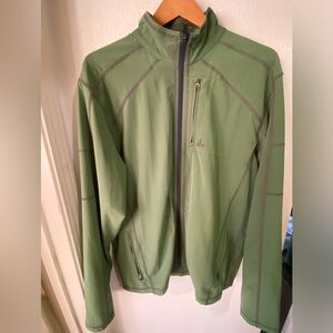 Prana Men's Olive Windbreaker Jacket